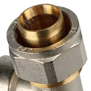 Тройник-переходник с внутренней резьбой 1'x32 для металлопластиковых труб винтовой - фото 5