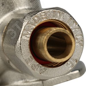 Тройник настенный с креплением 1/2'x16x16 для металлопластиковых труб винтовой - фото 7