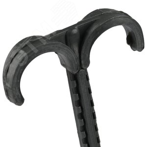 Дюбель-крюк двойной для труб д.32мм, длина 80мм - фото 4