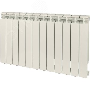 Изображение товара Радиатор алюминиевый секционный 500/80/12 боковое подключение (шт)