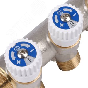 Коллектор распределительный 3/4', 3 отвода 1/2' - фото 9