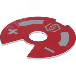 Диск синий-красный для распред/коллекторов - фото 4