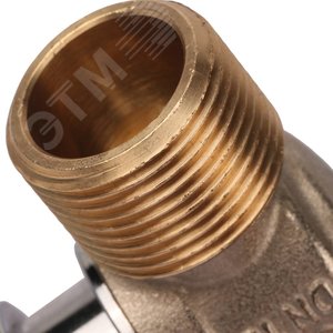 Кран шаровой с накидной гайкой угловой 3/4'X3/4' НР/накидная гайка ручка бабочка - фото 5