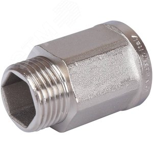 Удлинитель 1/2'x1/2' ВН шестигранный никелированный - фото 4
