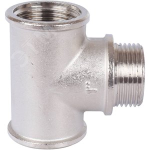 Тройник ВНВ никелированный 1'x1'x1' - фото 7