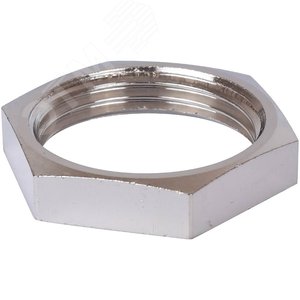 Контргайка 1' никелированная - фото 2