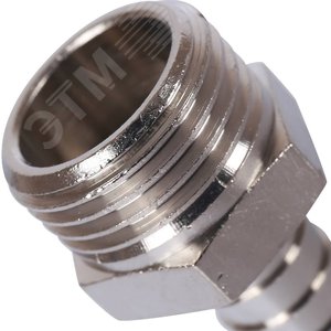 Штуцер НР никелированный 1/2'x12 - фото 8