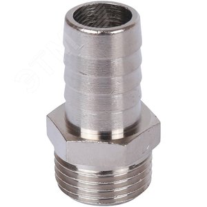 Штуцер НР никелированный 1/2'x16 - фото 2