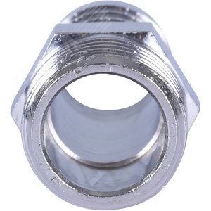 Штуцер НР никелированный 1/2'x18 - фото 7