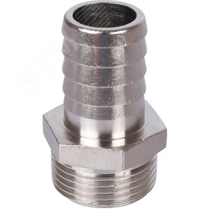 Штуцер НР никелированный 3/4'x20 - фото 2