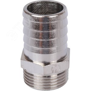 Штуцер НР никелированный 3/4'x25 - фото 2