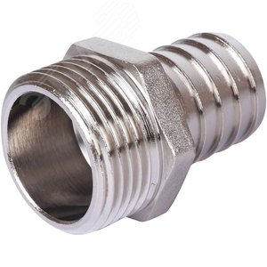 Штуцер НР никелированный 1'x25 - фото 4