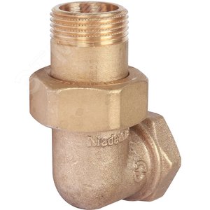 Соединение разъемное угловое 'американка' ВН, уплотнение под гайкой o-ring кольцо 3/4' - фото 4