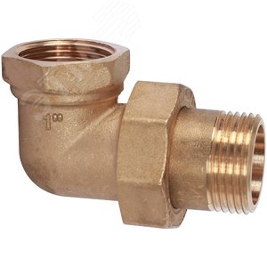 Соединение разъемное угловое 'американка' ВН, уплотнение под гайкой o-ring кольцо 1' - фото 4