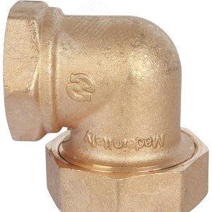 Соединение разъемное угловое 'американка' ВН, уплотнение под гайкой o-ring кольцо 1' - фото 6