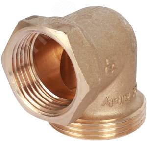 Соединение разъемное угловое 'американка' ВН, уплотнение под гайкой o-ring кольцо 1' - фото 9