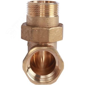 Соединение разъемное угловое 'американка' ВН, уплотнение под гайкой o-ring кольцо 1'1/4 - фото 7