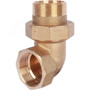 Соединение разъемное угловое 'американка' ВН, уплотнение под гайкой o-ring кольцо 2' - фото 6