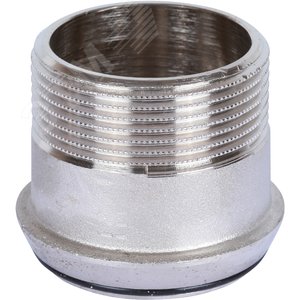 Соединение разъемное угловое 'американка' ВН, уплотнение под гайкой o-ring кольцо, никелированное 1'1/2 - фото 9