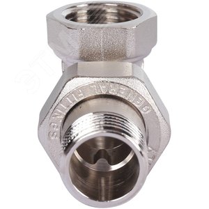 Сгон разъемный ВН 1/2' угловой (американка), никелированный - фото 7