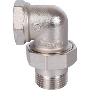 Сгон разъемный ВН 1' угловой (американка), никелированный - фото 2