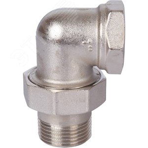 Сгон разъемный ВН 1' угловой (американка), никелированный - фото 5