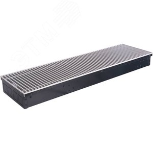 Изображение товара Конвектор внутрипольный SCN 110.240.2600 с естественной конвекцией (решетка роликовая, анодированный алюминий) (шт)