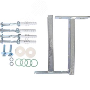 Коллектор распределительный стальной 2 отопительных контура с гидравлическим разделителем DN20 - фото 7