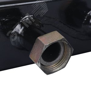 Коллектор распределительный стальной 3 отопительных контура с гидравлическим разделителем DN20 - фото 5