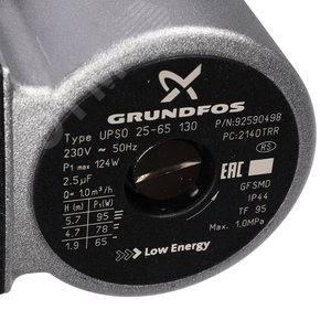 Узел насосно-смесительный с термостатическим клапаном Grundfos UPSO 25-65 130 SDG-0120-001002 STOUT - 7