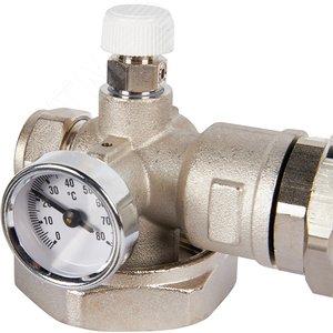 Узел насосно-смесительный с термостатическим клапаном и байпасом, без насоса - фото 4