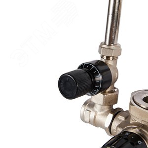 Узел насосно-смесительный с термостатическим клапаном и байпасом, без насоса - фото 5