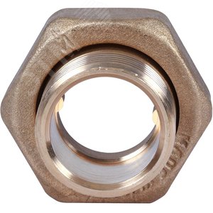 Штуцер с накидной гайкой под плоскую прокладку G 1M-G1 1/4RN - фото 4