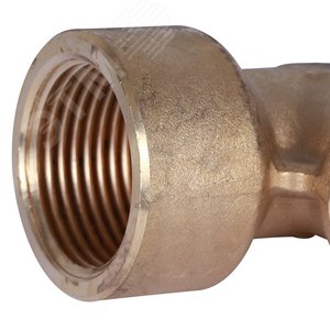 Угольник ВР 1'х26 переходной, для металлопластиковых труб прессовой - фото 7