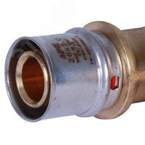 Угольник ВР 1'х26 переходной, для металлопластиковых труб прессовой - фото 8