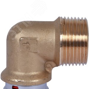 Угольник ВН 1'х26 переходной, для металлопластиковых труб прессовой - фото 7