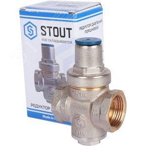 Редуктор давления PN16 3/4' ВВ  без подкл манометра - фото 13