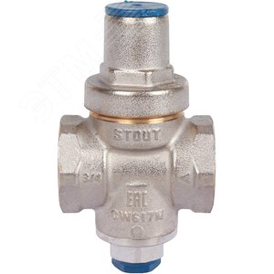 Редуктор давления PN16 вн/вн 3/4' с выходом под   манометр - фото 2