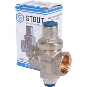 Редуктор давления PN16 вн/вн 3/4' с выходом под   манометр - фото 12