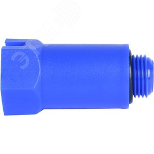 Пробка напорная Н 1/2' удлиненная пластиковая     синяя SFA-0035-100012 STOUT - 5