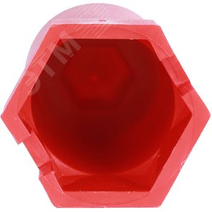 Пробка напорная Н 1/2' удлиненная пластиковая красная - фото 7