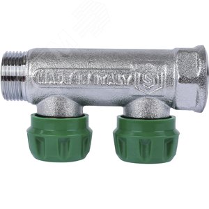 Коллектор распределительный 3/4'x2 выхода 1/2' - фото 8