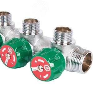 Коллектор распределительный 3/4'x3 выхода 1/2' - фото 6