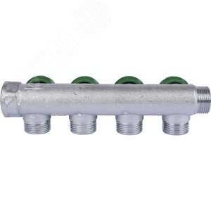 Коллектор распределительный 3/4'x4 выхода 3/4' ЕК - фото 6