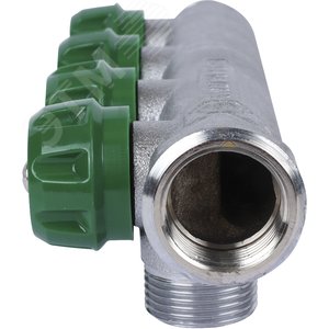 Коллектор распределительный 3/4'x4 выхода 3/4' ЕК - фото 7