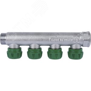 Коллектор распределительный 3/4'x4 выхода 3/4' ЕК - фото 8