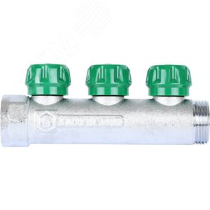 Коллектор распределительный 1'x3 выхода 3/4' ЕК - фото 6
