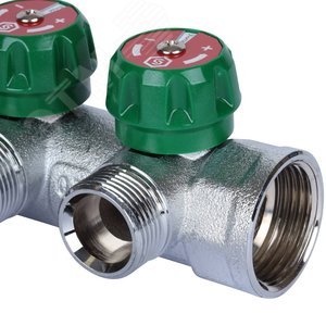 Коллектор распределительный 1'x3 выхода 3/4' ЕК - фото 9