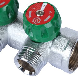 Коллектор распределительный 1'x3 выхода 3/4' ЕК - фото 10