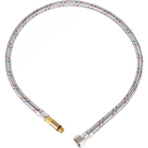 Подводка гибкая для смесителяМ10x35 - 3/8' ВР длина 80 см - фото 2